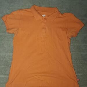 Dickies Women's Orange Polo-shirt